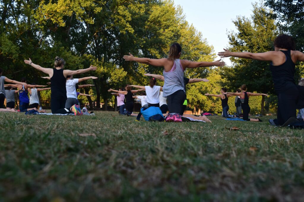 Yoga at Cedar Falls